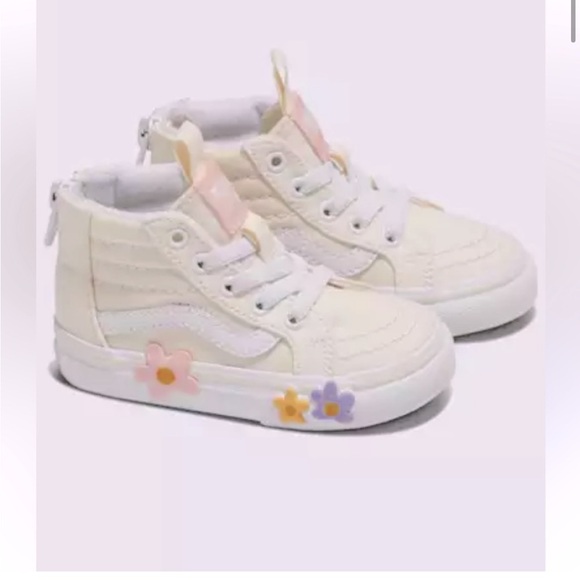 Vans Daisy SK8 High Top Zip Girls Sneaker - Picture 1 of 8
